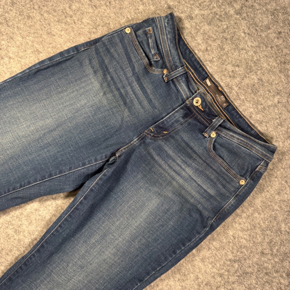 Levis 529 Curvy Bootcut Jeans Womens 10S W30 L30 Dark Wash Blue Denim